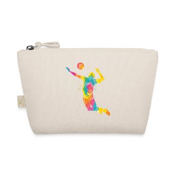 Joueurs de volley-ball, enfants, beach-volley - Trousse biologique - nature - Devant