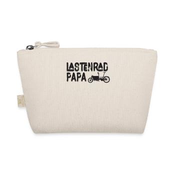 Cargo Bike Dad Retro Bike Cargobike - Organic Pouch - nature - Front