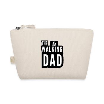 The Walking Dad Daddy Stroller White Black - Organic Pouch - nature - Front
