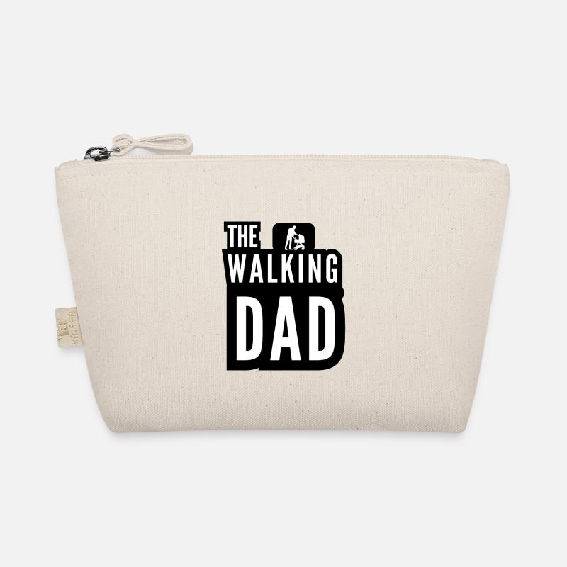 La poussette Walking Dad Daddy Blanc Noir Trousse biologique