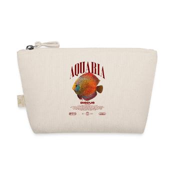 Discus Cichlid Fish Keeper Modern Streetwear - Organic Pouch - nature - Front