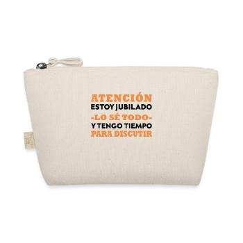Retirement Fun I'm a Professional Grandparent - Organic Pouch - nature - Front