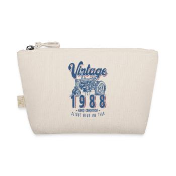 Anniversaire Fermier Tracteur Vintage Né En 1988 - Trousse biologique - nature - Devant