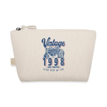 Anniversaire Agriculteur Tracteur Vintage Né En 1998 - Trousse biologique - nature - Devant