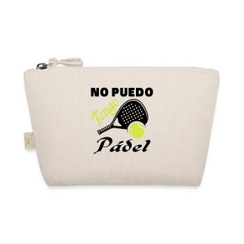 Ich kann keine Padel-Padel-Athleten haben - Bio-Täschchen - Natur - Vorne