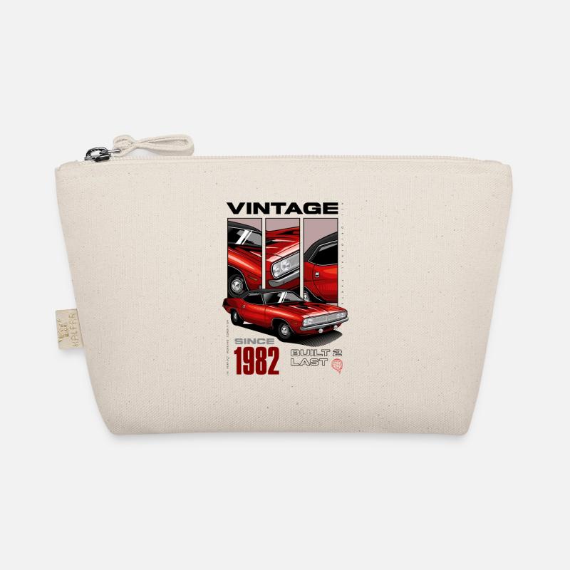 Ich bin nicht alt, ich bin ein Oldtimer, geboren 1982 Bio-Täschchen