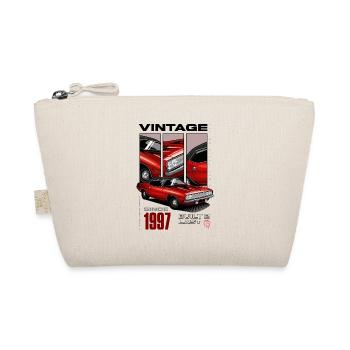 I'm Not Old I'm Vintage Classic Car Born In 1997 - Organic Pouch - nature - Front