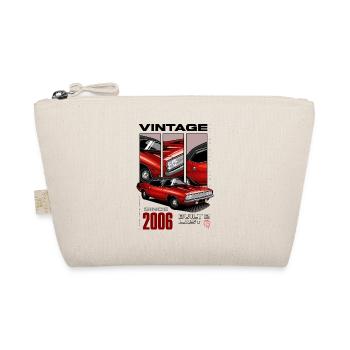 Je ne suis pas vieux Je suis Voiture classique vintage Né en 2006 - Trousse biologique - nature - Devant