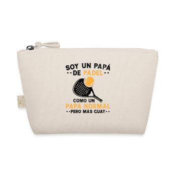 I'm A Dad Padelera Father's Day Fun - Organic Pouch - nature - Front