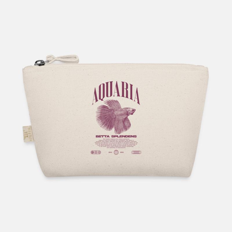 Betta Fish Keeper Modern Streetwear Organic Pouch