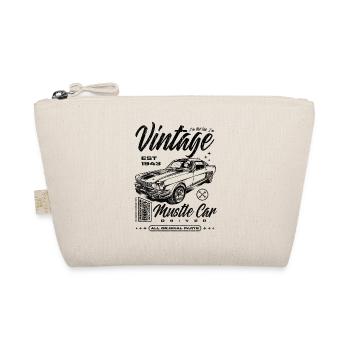 I'm Not Old I'm Classic Car Vintage Born In 1943 - Organic Pouch - nature - Front