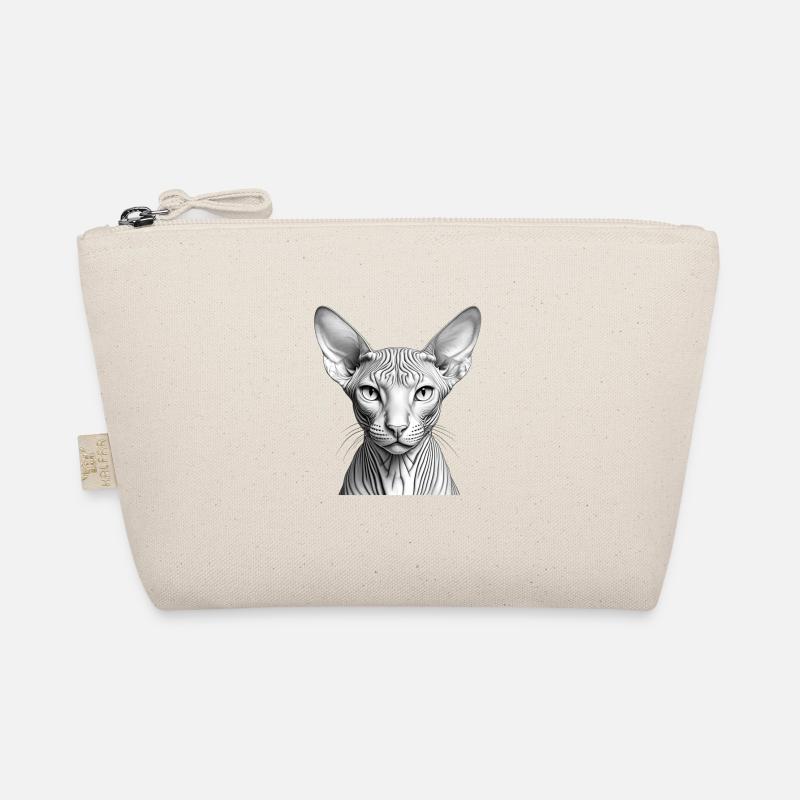 Cool sphynx cat Organic Pouch