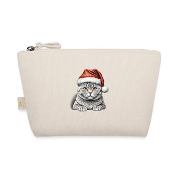 Chat de Noël American Shorthair - Trousse biologique - nature - Devant