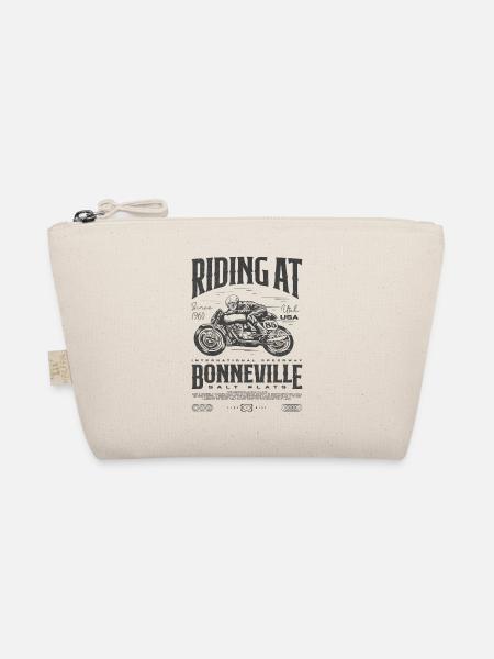 Bonneville Salt Flats Motorrad Geburtstag 1960 - Bio-Täschchen - Natur