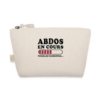 Abs in progress please wait - Organic Pouch - nature - Front