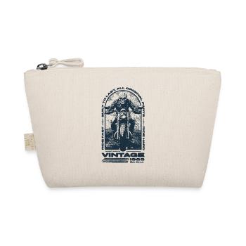 Moto Vintage Motards Moto Anniversaire 1983 - Trousse biologique - nature - Devant
