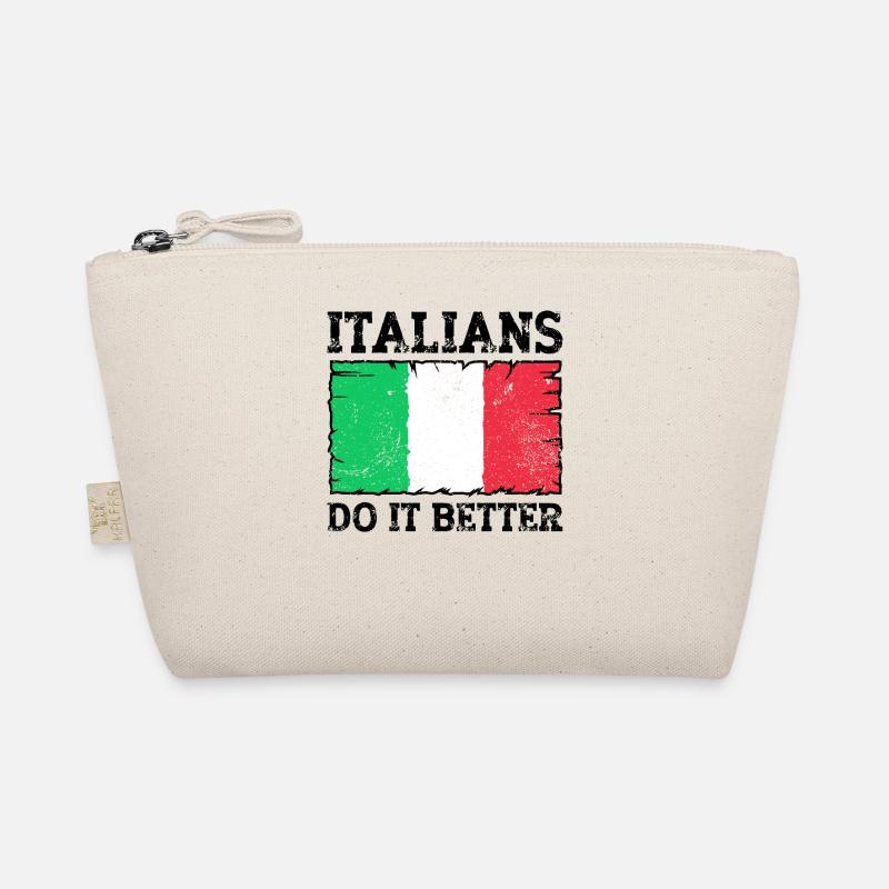 Italiener Italien Lustiger Spruch Geschenkidee Bio-Täschchen