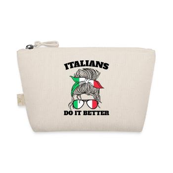 Italien Italie Drôle Dicton Idée Cadeau - Trousse biologique - nature - Devant
