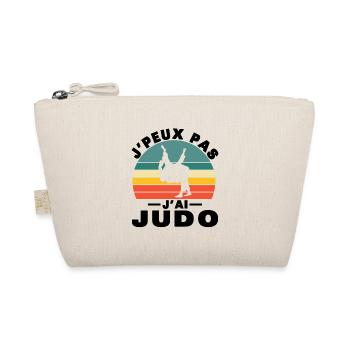I can't I have judo humor gift - Organic Pouch - nature - Front