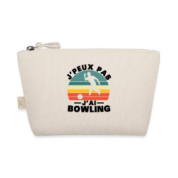 Je Peux Pas J'ai Bowling - Trousse biologique - nature - Devant