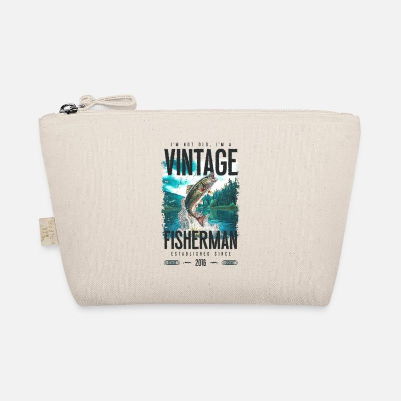Vintage truite pêcheur pêche anniversaire 2016 Trousse biologique