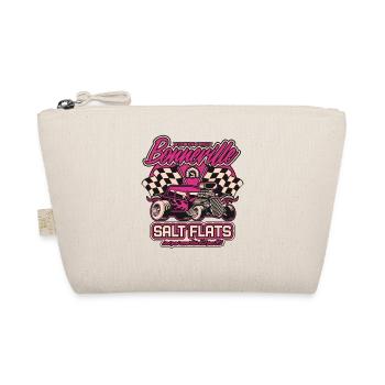 Bonneville Salt Flats Vintage Hot Rod Race Car - Organic Pouch - nature - Front