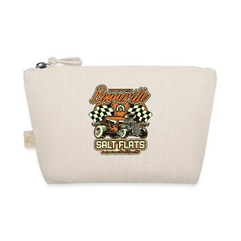 Bonneville Salt Flats Vintage Hot Rod Race Car - Organic Pouch - nature - Front
