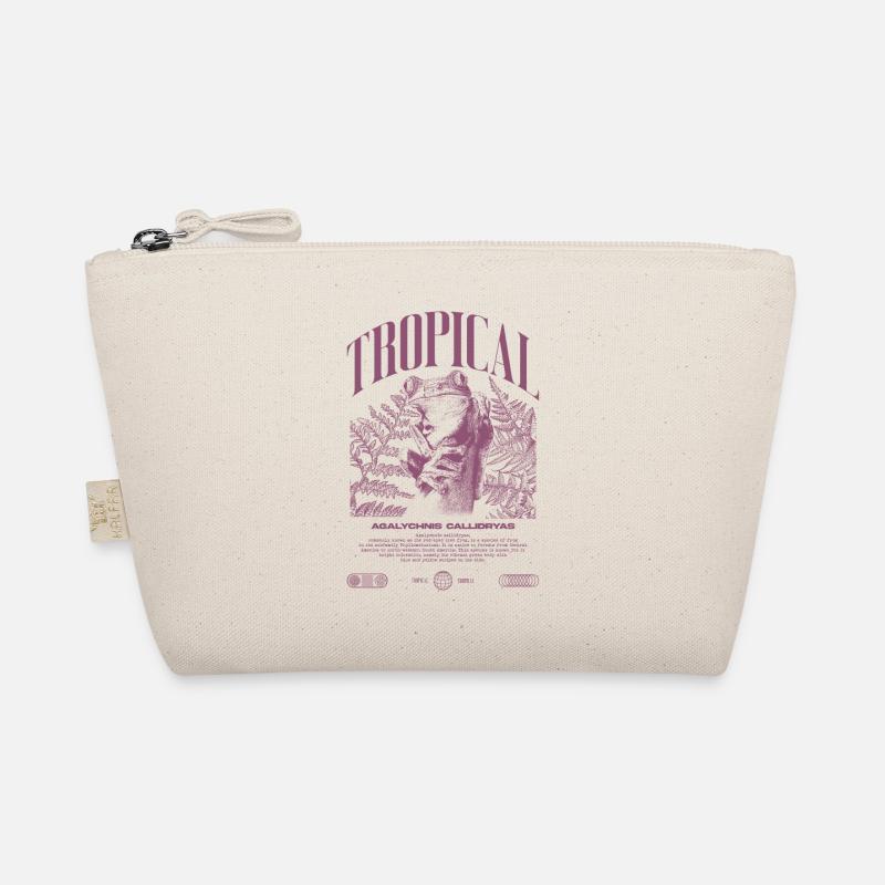 Red Eyed Tree Frog Rainforest Amphibian Organic Pouch