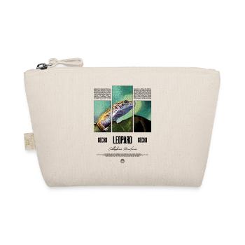 Leopard Gecko Reptile Keeper Streetwear - Organic Pouch - nature - Front