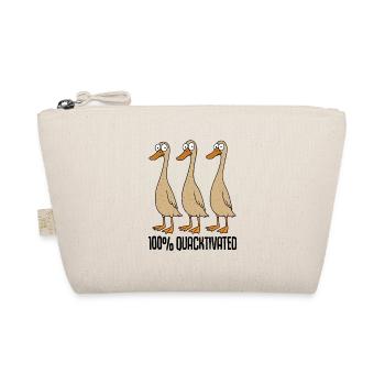 Indian Runner Ducks Running Ducks Mom Running Ducks Dad - Organic Pouch - nature - Front
