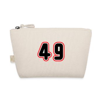 49 Number number - Organic Pouch - nature - Front