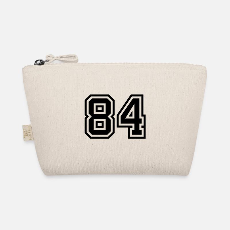 84 number symbol Organic Pouch