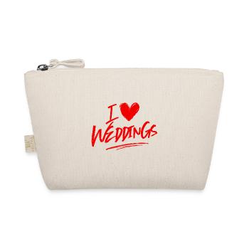 J’adore le mariage - Trousse biologique - nature - Devant