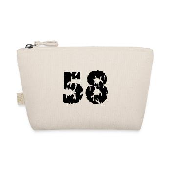 58 Number jersey - Organic Pouch - nature - Front