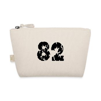 82 Number jersey - Organic Pouch - nature - Front