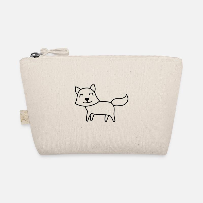 Fuchs Comic Tier Bio-Täschchen