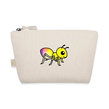 Ant Comic Animal - Organic Pouch - nature - Front