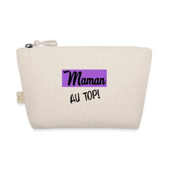 MOTHER'S DAY. HAPPY MOTHER'S DAY. MOM - Organic Pouch - nature - Front