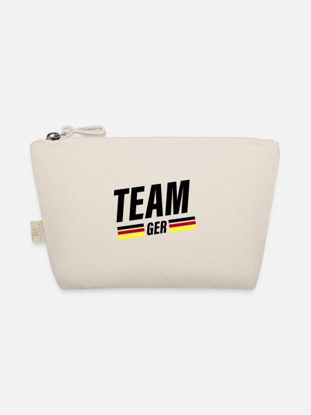 Team Germany - Bio-Täschchen - Natur - Vorne