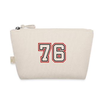76 Number number - Organic Pouch - nature - Front