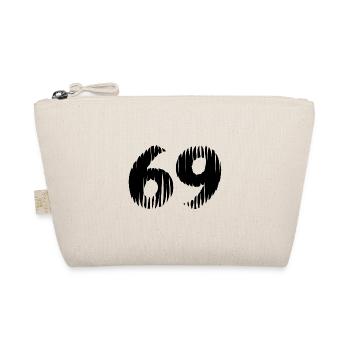 69 Zahl Trikot - Bio-Täschchen - Natur - Vorne