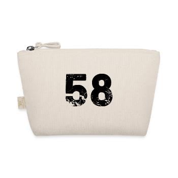 58 number jersey - Organic Pouch - nature - Front
