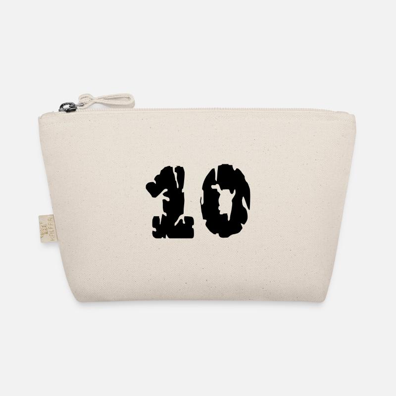 10 Number jersey Organic Pouch