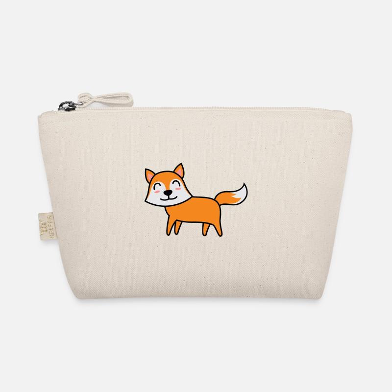 Fuchs Comic Tier Bio-Täschchen