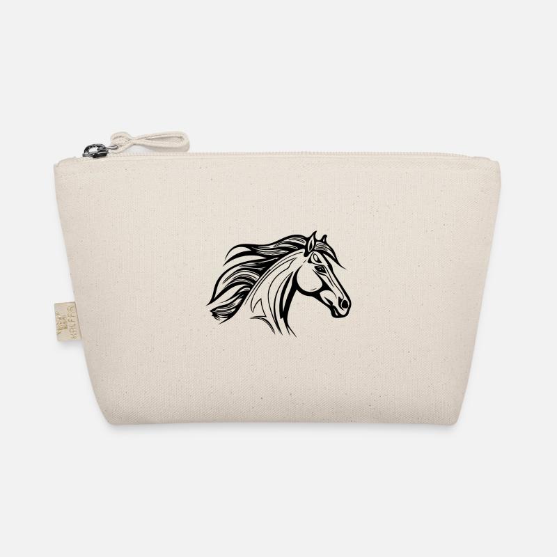 Cheval robuste à crinière étalon équestre Trousse biologique