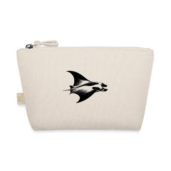 Elegant manta ray in underwater flight - Organic Pouch - nature - Front
