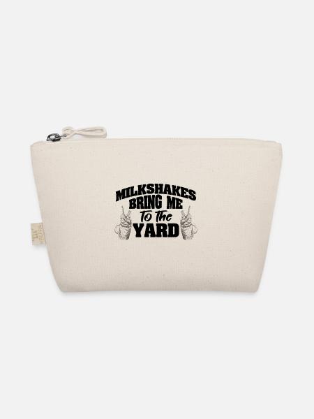 aimer le milkshake - Trousse biologique - nature - Devant