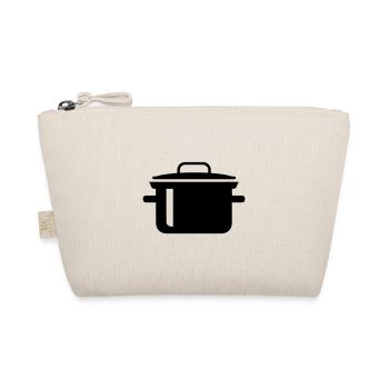 cooking pot symbol - Organic Pouch - nature - Front