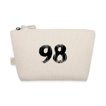 98 number jersey - Organic Pouch - nature - Front
