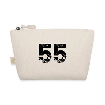 55 number jersey - Organic Pouch - nature - Front